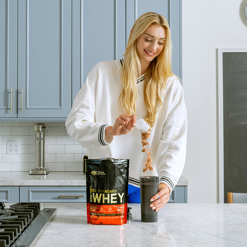Pancakes de Proteína con Optimum Nutrition