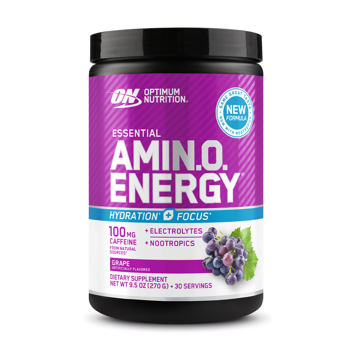 AMINO NRGY HYDRATION + F0KUS Sabor Grape