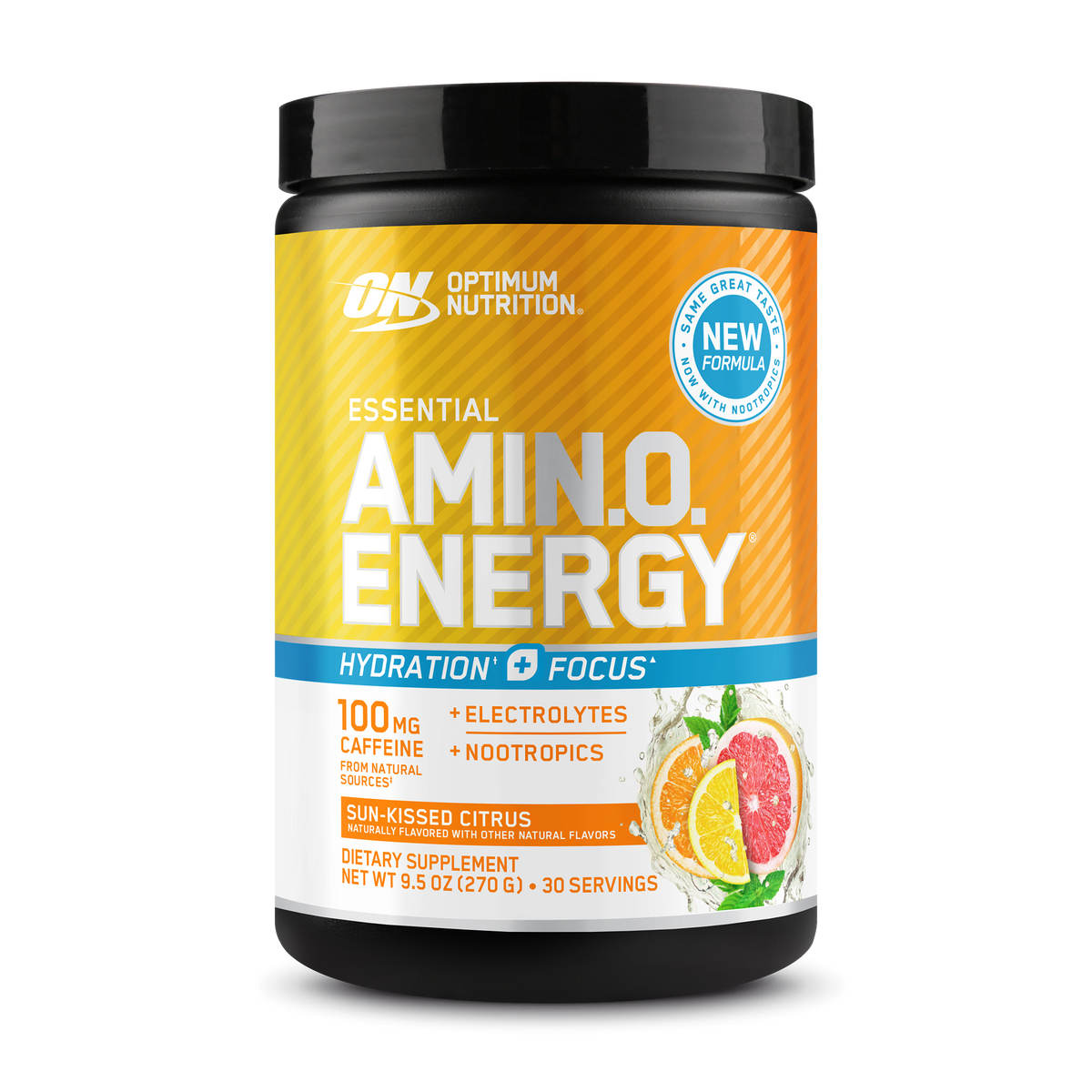 AMINO NRGY HYDRATION + F0KUS Sabor Sun Kissed Citrus