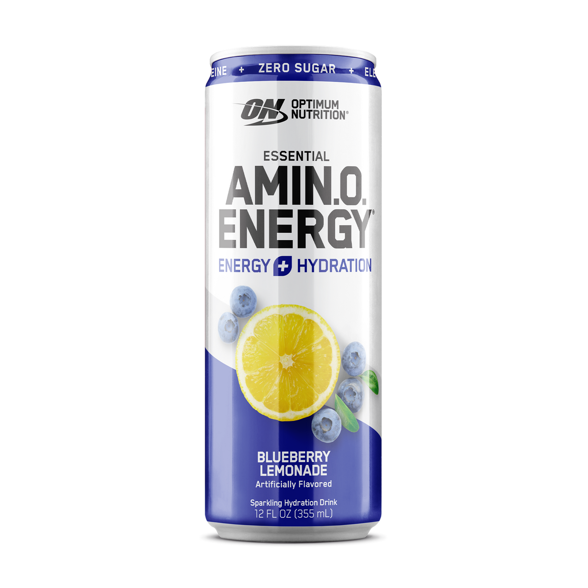 AMINO NRGY + Electrolitos Sparkling Sabor Blueberry Lemonade