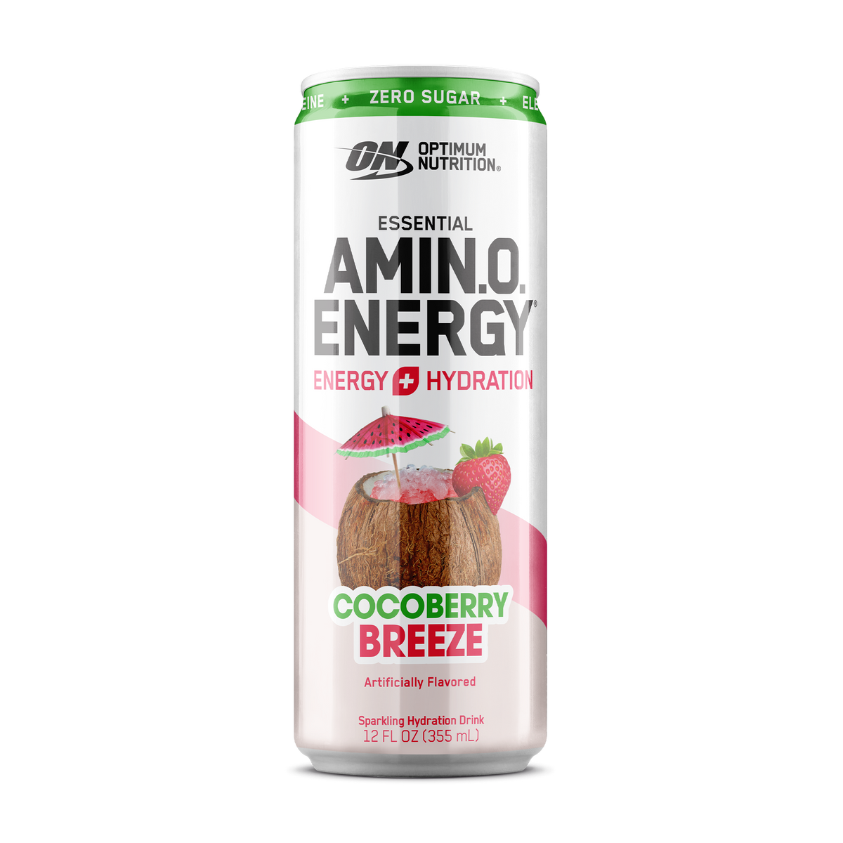 AMINO NRGY + Electrolitos Sparkling Sabor Coco Berry Breeze