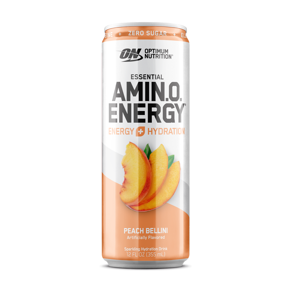 AMINO NRGY + Electrolitos Sparkling Sabor Peach Bellini