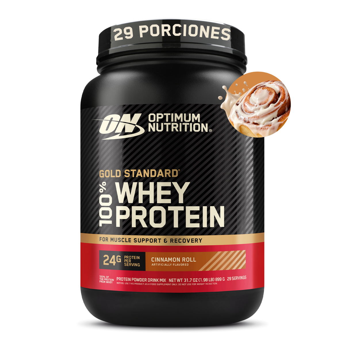 Gold Standard 100 % Whey Isolated Blend Sabor Cinnamon Roll