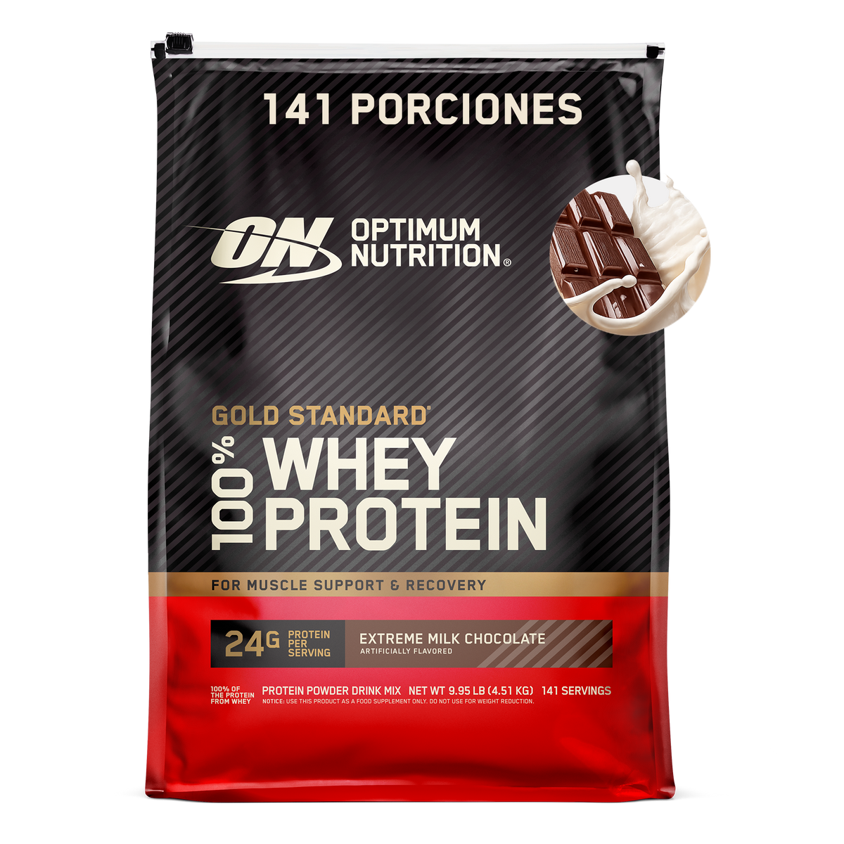 Gold Standard 100 % Whey Isolated Blend Sabor Extreme Milk Chocolate
