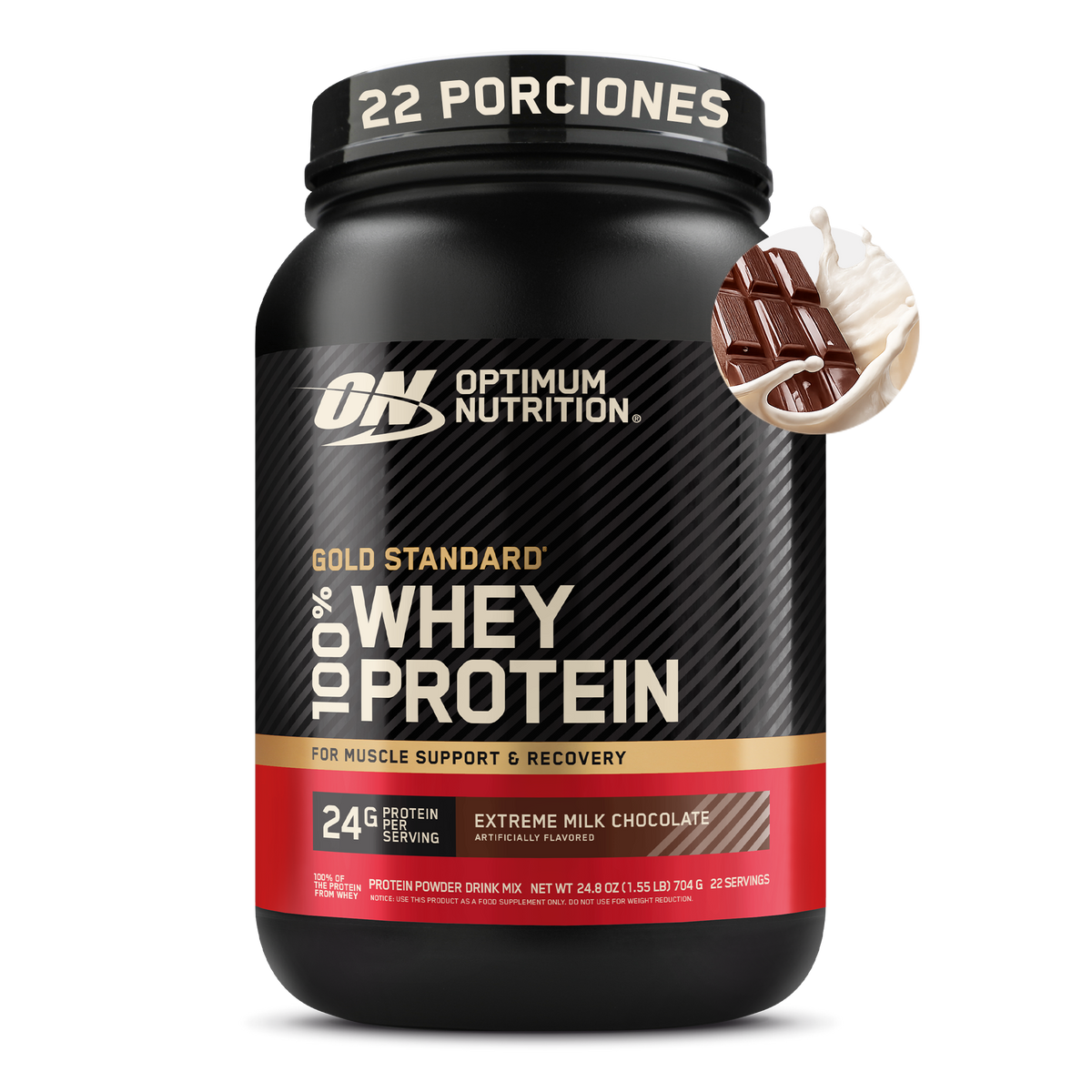 Gold Standard 100 % Whey Isolated Blend Sabor Extreme Milk Chocolate