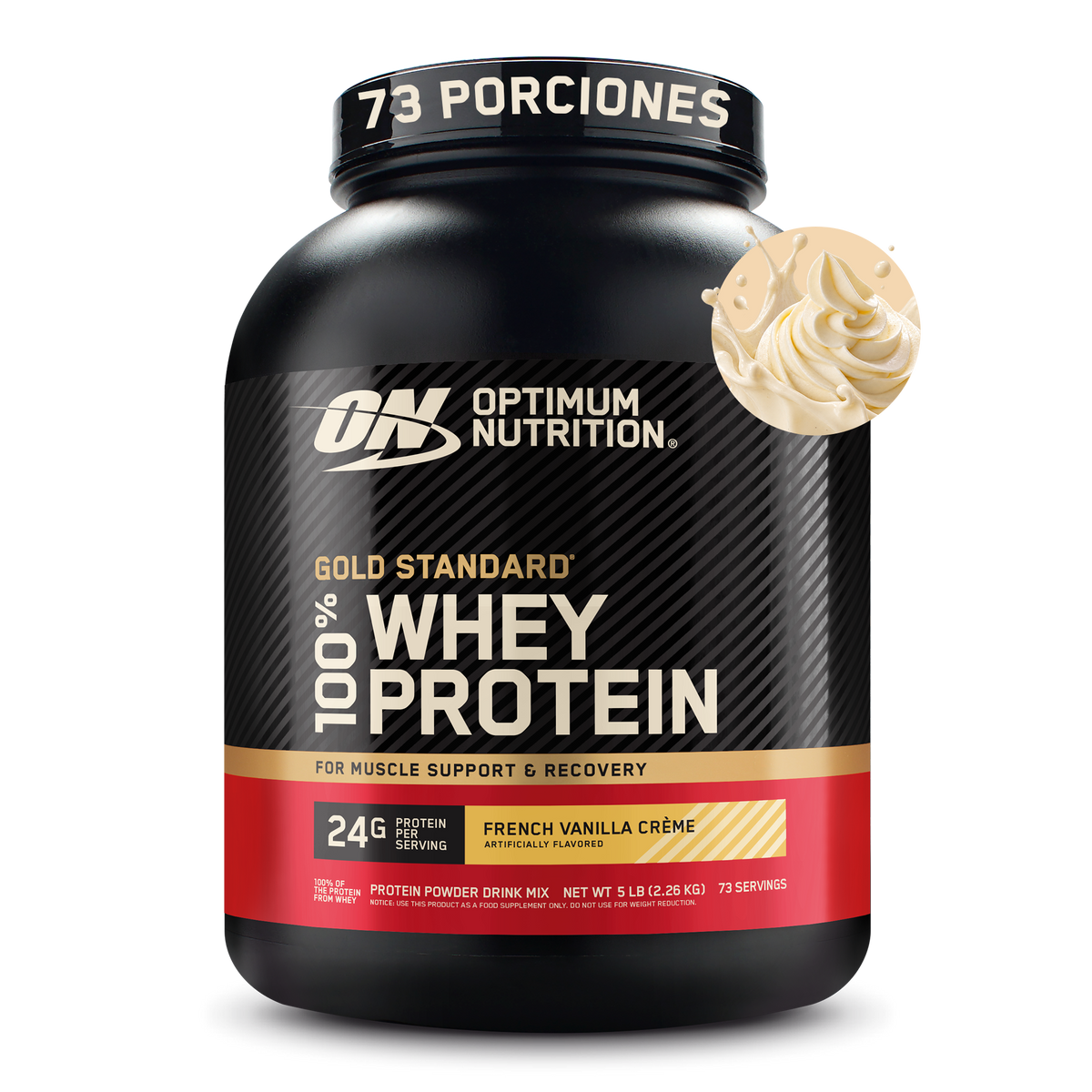 Gold Standard 100 % Whey Isolated Blend Sabor French Vanilla Creme