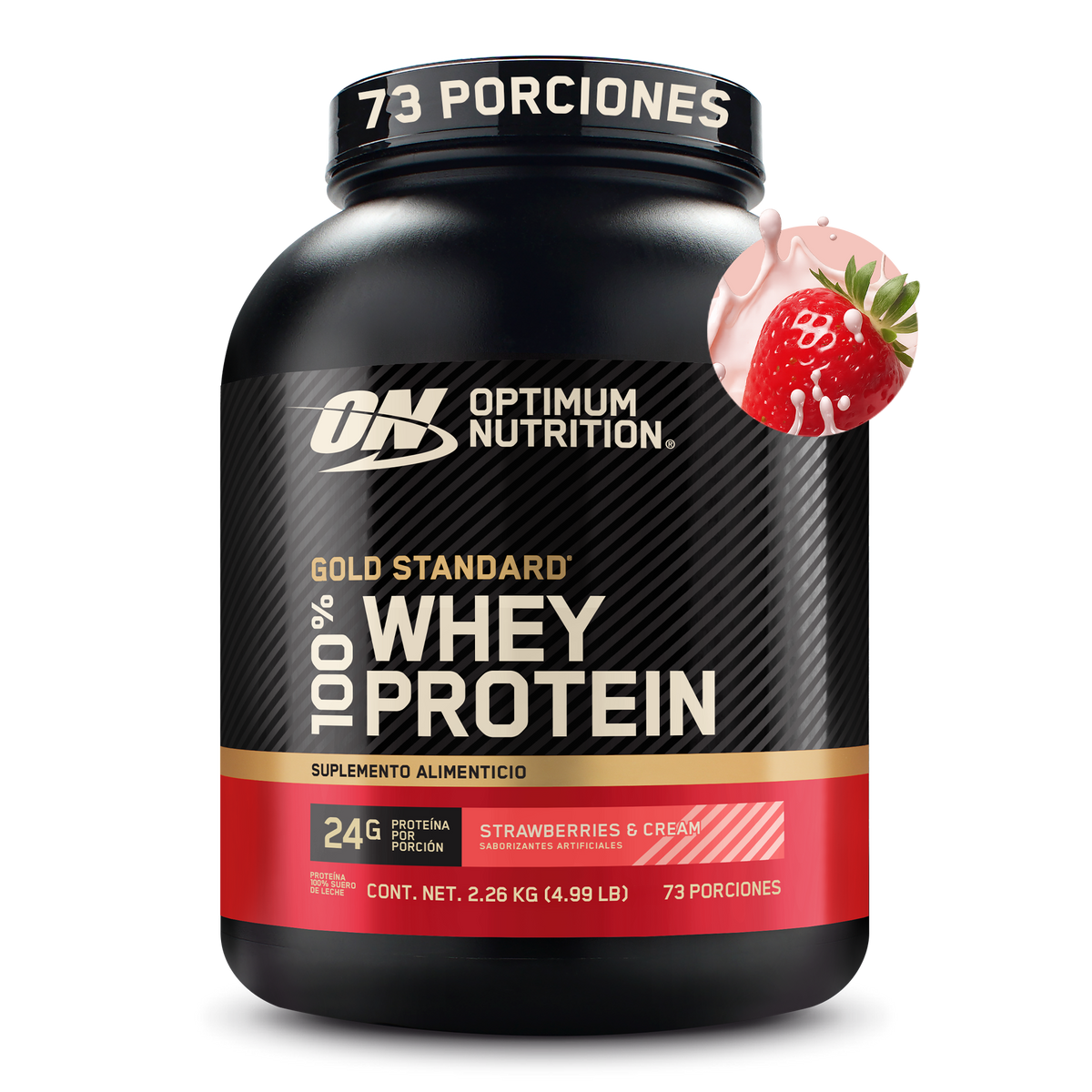 Gold Standard 100 % Whey Isolated Blend Sabor Strawberries & Cream