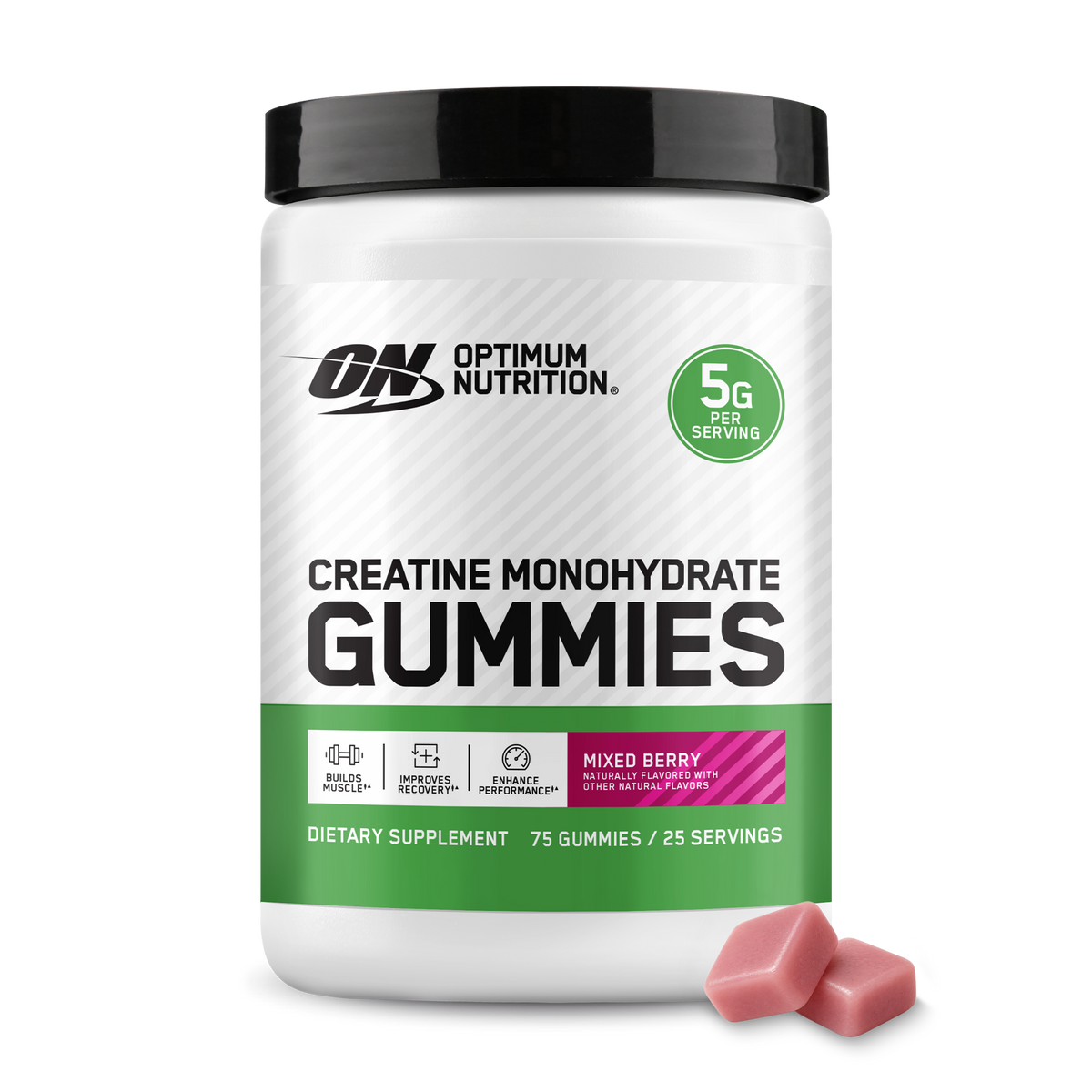Creatina Monohidratada en Gomitas Sabor Mixed Berry