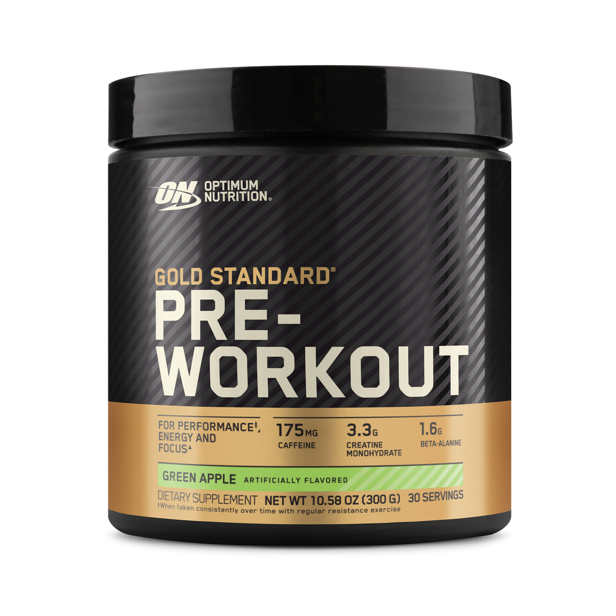 Gold Standard Pre-Workout Sabor Green Apple