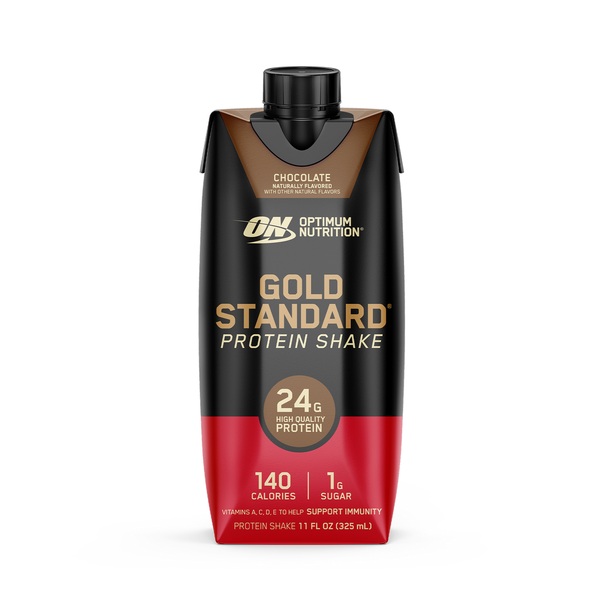 Gold Standard Isolated Blend Shake Listo para Beber, Sabor Chocolate, 4 envases