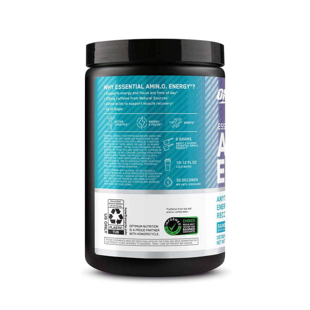 Essential AMINO NRGY Polvo Sabor Rainbow Sherbet
