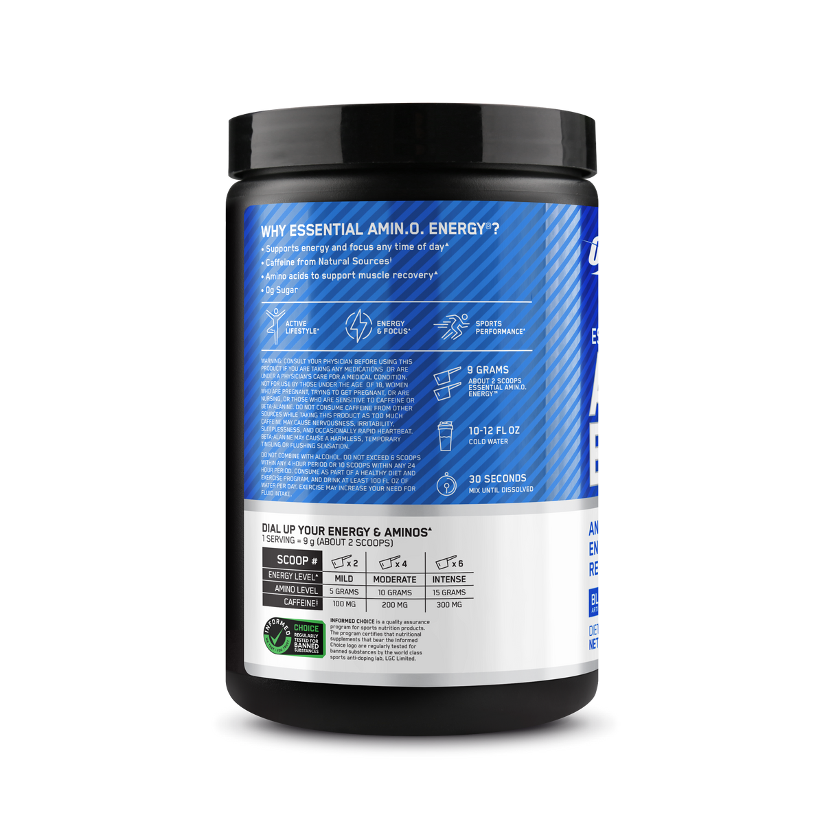 Essential AMINO NRGY Polvo Sabor Blueberry Lemon