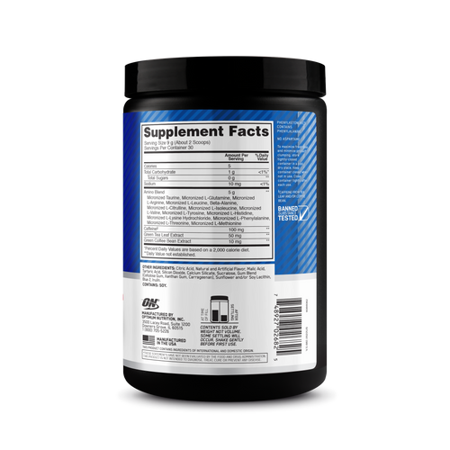 Essential AMINO NRGY Polvo Sabor Blue Raspberry
