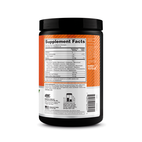 Essential AMINO NRGY Polvo Sabor Orange