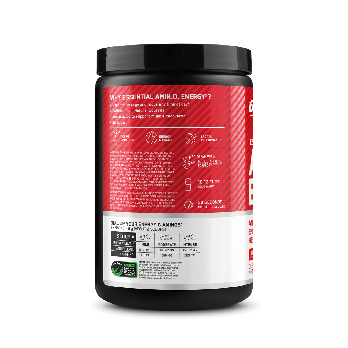 Essential AMINO NRGY Polvo Sabor Juicy Stawberry