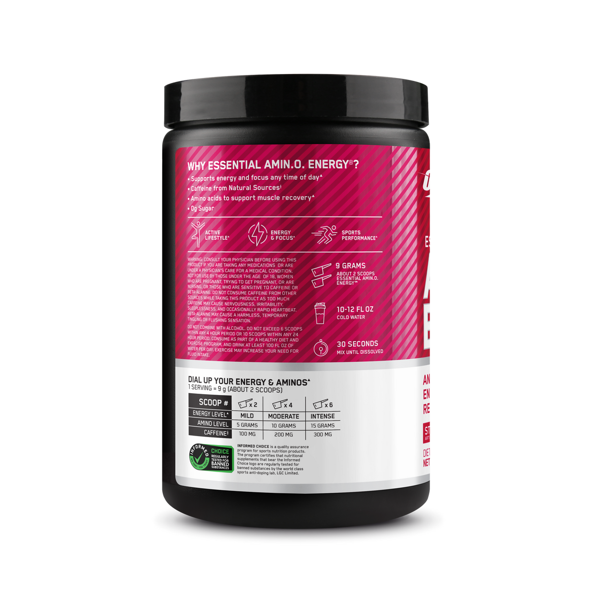 Essential AMINO NRGY Polvo Sabor Strawberry Lime