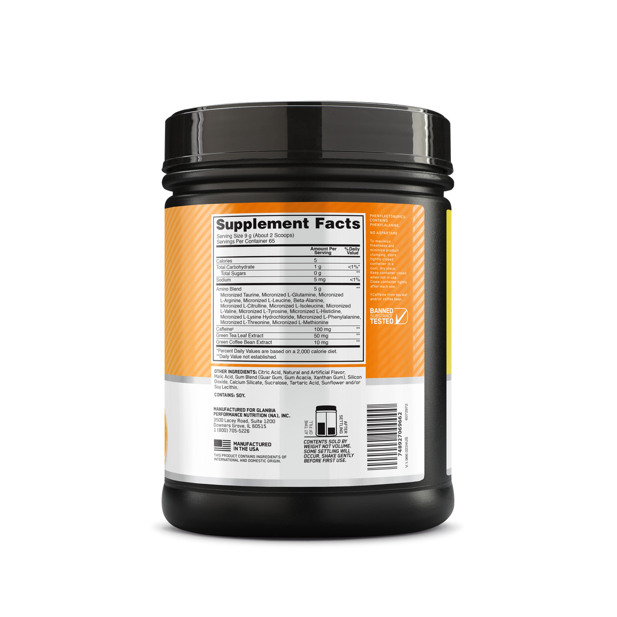Essential AMINO NRGY Polvo Sabor Citrus Spritz