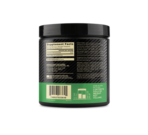 Creatina Monohidratada Micronizada en Polvo Sin Sabor