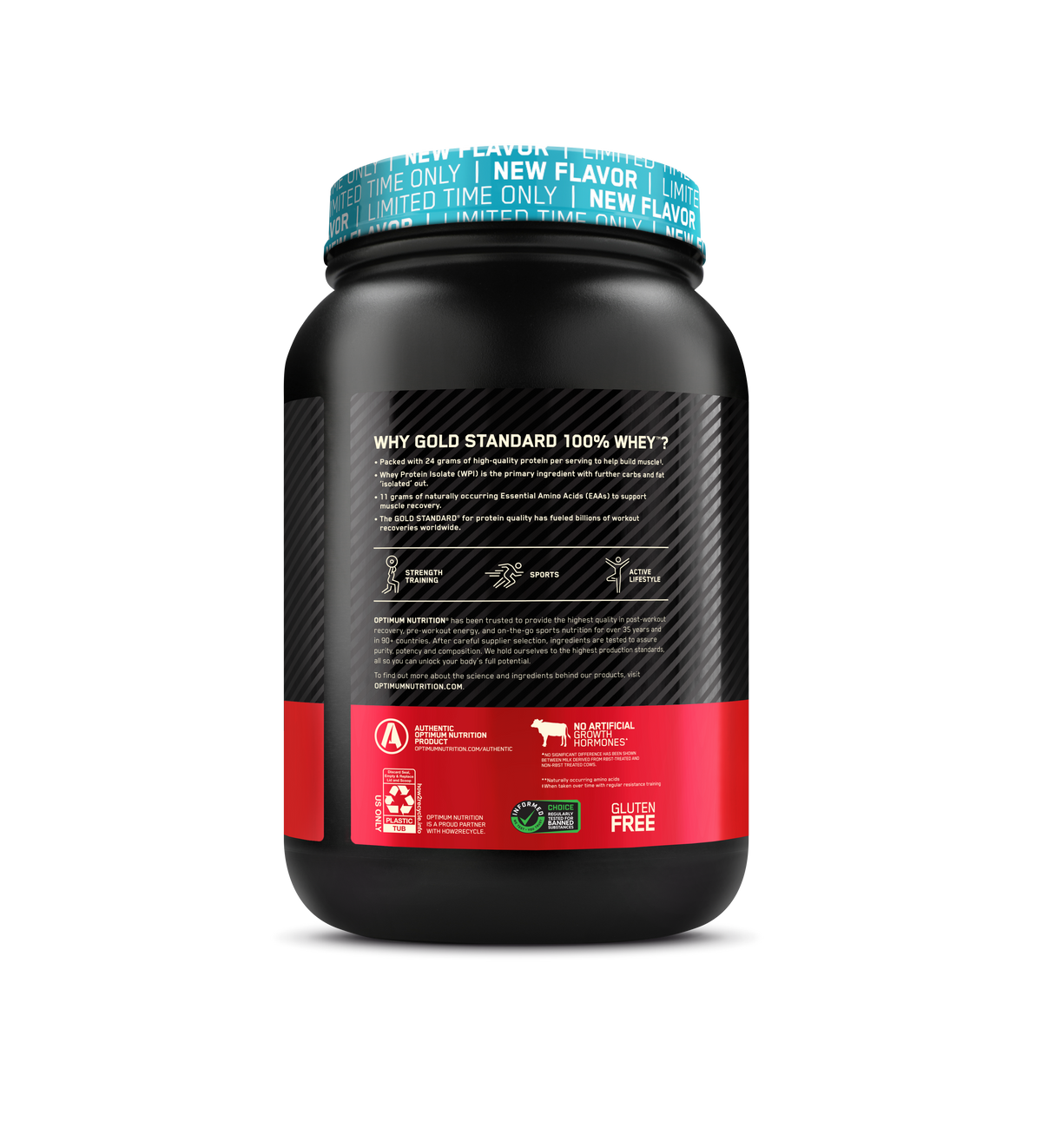 Gold Standard 100 % Whey Isolated Blend Sabor Fruit Cereal