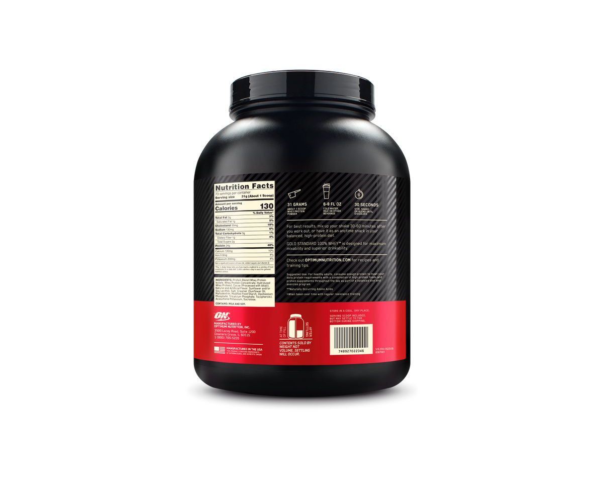 Gold Standard 100 % Whey Isolated Blend Sabor Chocolate Malt