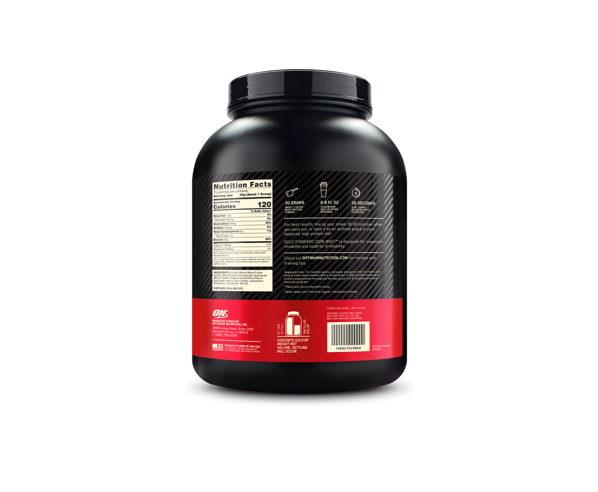 Gold Standard 100 % Whey Isolated Blend Sabor Strawberry Banana