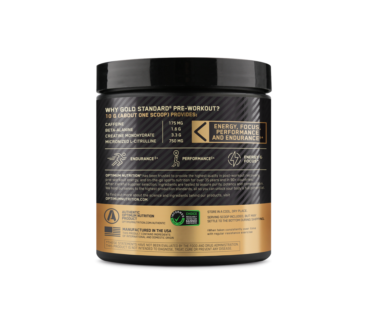 Gold Standard Pre-Workout Sabor Watermelon