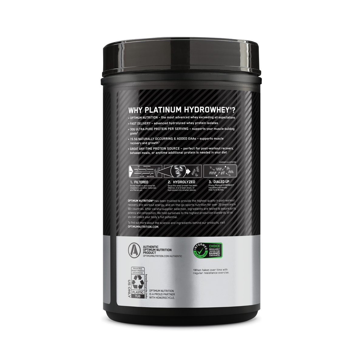 Platinum Hidrowhey Sabor Fresa