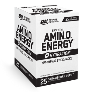 AMINO NRGY + Electrolitos Stick Packs Sabor Strawberry