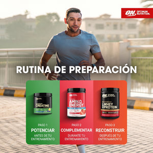 AMINO NRGY + Electrolitos Stick Packs Sabor Strawberry