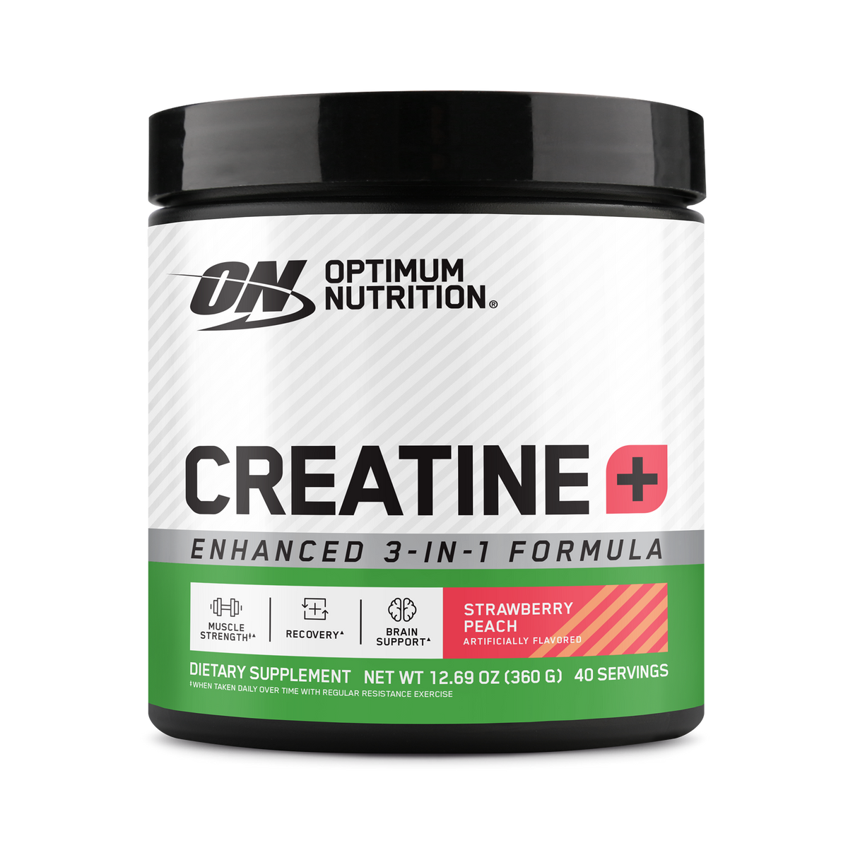 Creatina Monohidratada PLUS en Polvo Sabor Strawberry Peach