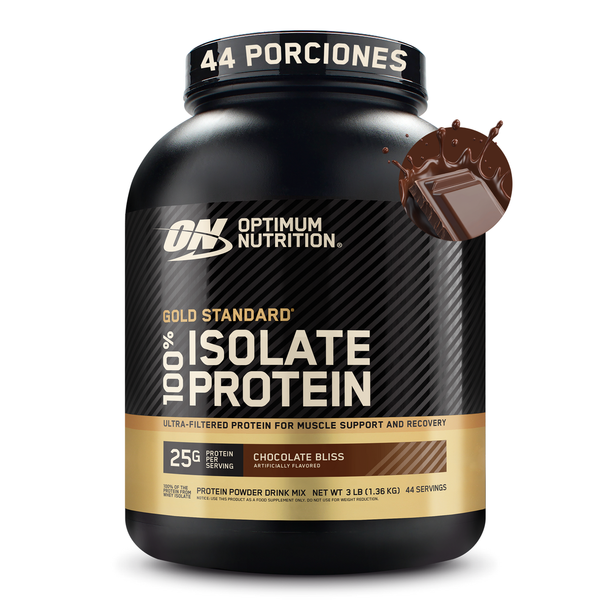 Gold Standard blend Proteína Aislada Hidrolizada 100% Sabor Chocolate Bliss
