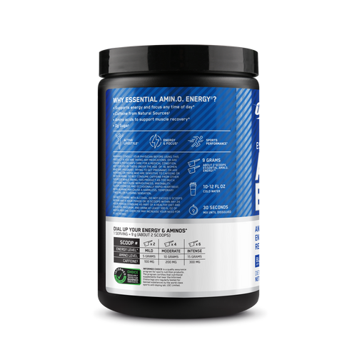 Essential AMINO NRGY Polvo Sabor Blue Raspberry