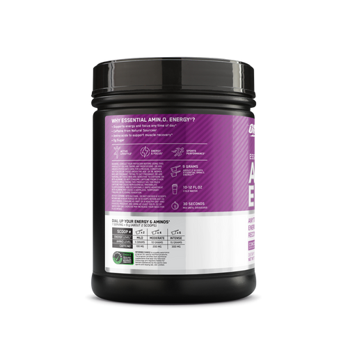 Essential AMINO NRGY Polvo Sabor Concord Grape