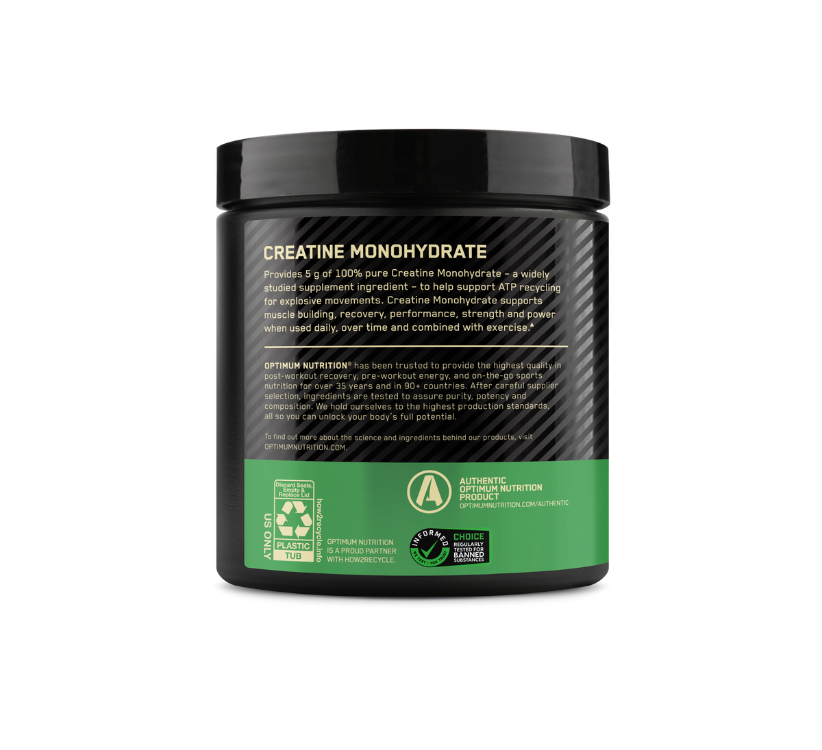 Creatina Monohidratada Micronizada en Polvo Sin Sabor