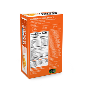 AMINO NRGY + Electrolitos Stick Packs Sabor Tangerine